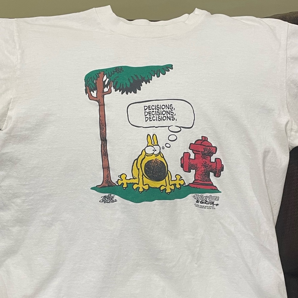 Vintage mother Goose &Grimm tshirt, size 42-44. Great condition.